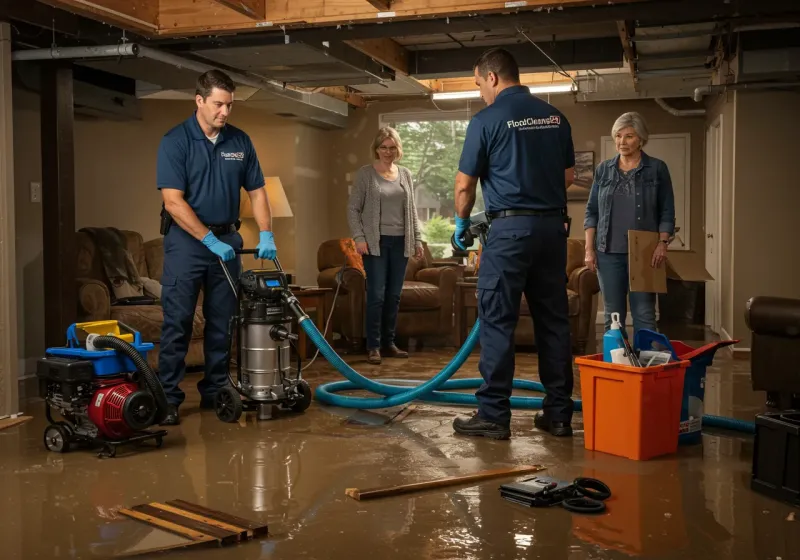 Basement Water Extraction and Removal Techniques process in Streetsboro, OH